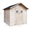 vidaXL House 226 x 248 x 218 cm Engineered wood