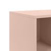 vidaXL Sideboard Pink 100.5x39x72 cm Steel