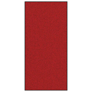 vidaXL Doormat Red and Black 120 x 250 cm 100% Polyamide