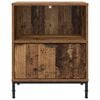 vidaXL Bedside Cabinet 2 pcs Old wood 49 x 36 x 61 cm Engineered wood