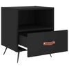 vidaXL Bedside Cabinets 2 pcs Black 40x35x47.5 cm Engineered Wood