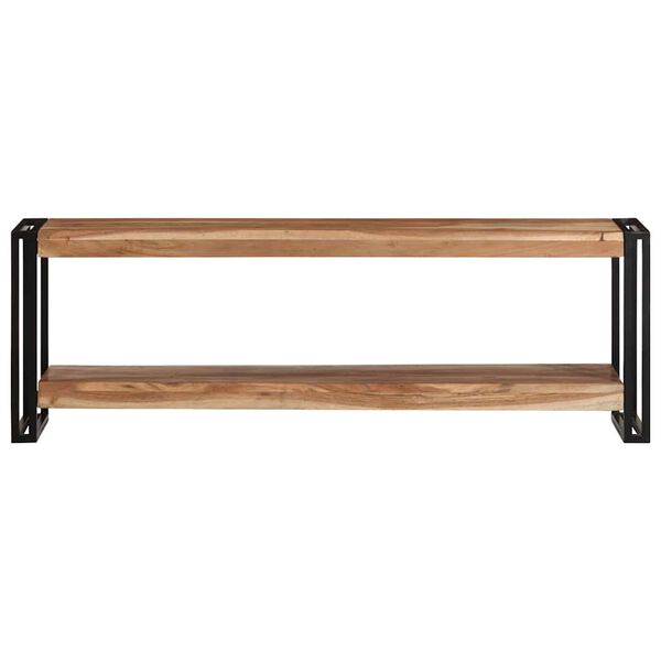 vidaXL TV Cabinet 120x30x40 cm Solid Acacia Wood