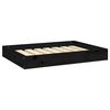 vidaXL Dog Bed Black 71,5x54x9 cm Solid Wood Pine