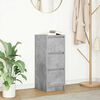vidaXL Sideboard Concrete Grey 29.5x34x76 cm Engineered Wood