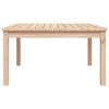 vidaXL Garden Table 82.5x82.5x45 cm Solid Wood Pine
