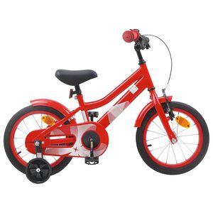 vidaXL Kids Bike 14 Inches for 3-5 Years Old Red