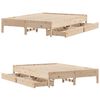 vidaXL Bed Frame without Mattress 160x200 cm Solid Wood Pine