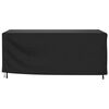 vidaXL Garden Furniture Cover Black 225x143x90 cm Waterproof 420D