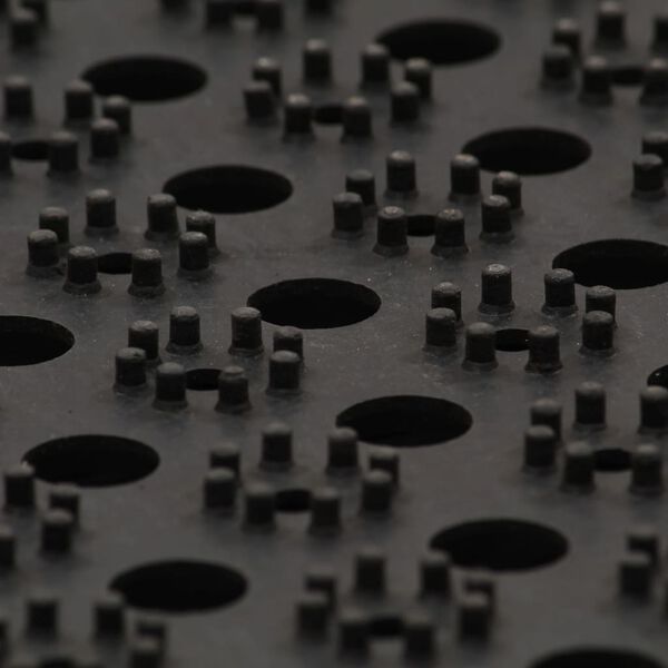vidaXL Mat Rubber 16 mm 100x150 cm