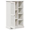 vidaXL Bathroom Cabinet VIGO White and Antique White 68 x 34 x 110 cm