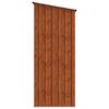 vidaXL Garden Sheds Brown 153.5 x 86 x 200 cm Metal