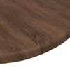 vidaXL Table Top Brown oak 40 x 40 x 1.5 cm Engineered Wood