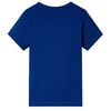 Kids' T-shirt with Short Sleeves Dark Blue 128