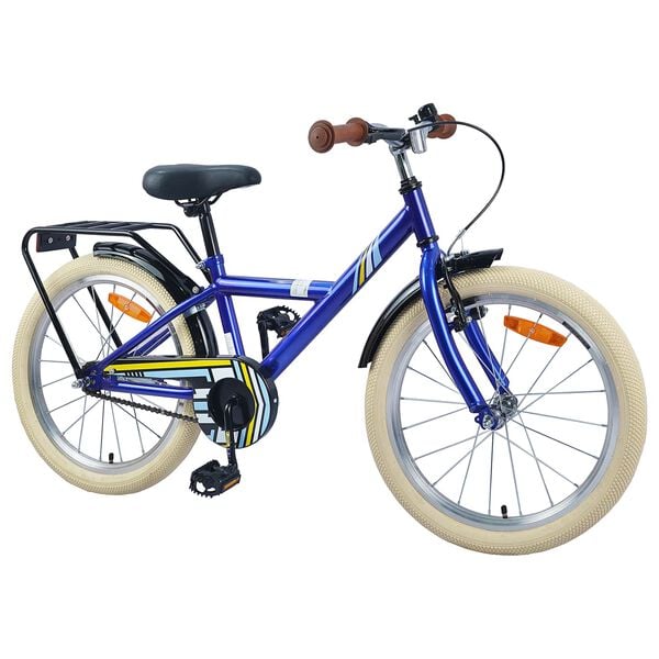 vidaXL Kids Bike 24'' for 8-12 Years Old Dark Blue