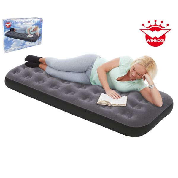 Happy People Air Bed Single 1 191x99x22 cm Anthracite