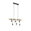 EGLO Pendant Lamp TOWNSHEND 6x25 W Black and Brown 95499