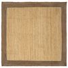 vidaXL Area Rugs Grey 240 x 240 cm Jute