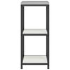vidaXL Kitchen Storage with Shelf White 40 x 50 x 92 cm Steel