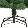 vidaXL Artificial Hinged Christmas Tree Green 180 cm PVC and Metal