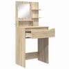 vidaXL Bedroom Dressing Tables Sonoma Oak 80 x 39.6 x 135 cm
