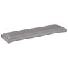 vidaXL Pallet Cushion Set 2 pcs Grey 150 x 40 x 8 cm Oxford Fbric