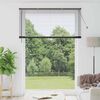 vidaXL Venetian Blinds Height Adjustable Black 220 x 155 cm Aluminium