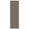 vidaXL Roller Blind Blackout Coffee 80x230 cm Fabric Width 75.7 cm Polyester