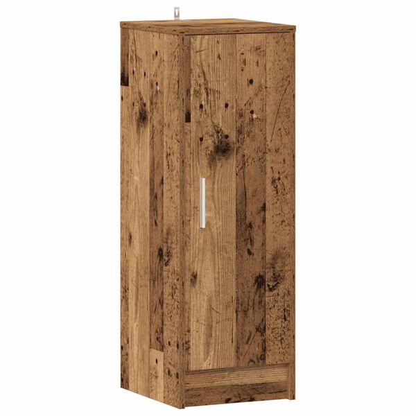 vidaXL Shoe Cabinet Artisan Oak 32x35x92 cm Engineered Wood