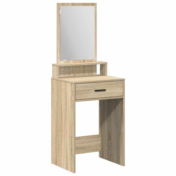 vidaXL Dressing Table Sonoma Oak 50 x 41 x 140 cm Engineered Wood