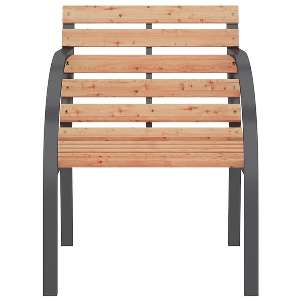 vidaXL Garden Chairs 2 pcs Wood