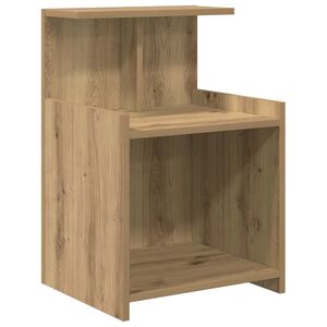 vidaXL Bedside Cabinet Artisan Oak 40 x 35 x 60 cm Engineered Wood