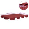 vidaXL Replacement Canopy for Garden Swing Wine Red 150/130x105/70 cm