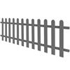 vidaXL Picket Fence WPC 200x60 cm