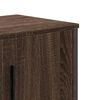 vidaXL TV Cabinet Brown Oak 180x34x41 cm Engineered Wood