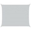 vidaXL Sun Shade Sail Light Grey and White 4,5 x 3,5 m