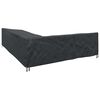 vidaXL Furniture Cover Black 355 x 275 x 80 cm 210D Oxford Fbric