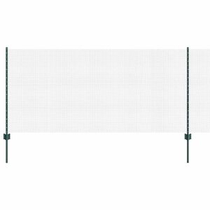 vidaXL Fence with Post Green