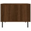 vidaXL Coffee Table Brown Oak 50x50x40 cm Engineered Wood