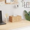 vidaXL Tissue Box Covers 2 pcs Water hyacinth 27.5 x 16.5 x 14 cm