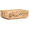 vidaXL Coffee Table | Natural wood | Rough mango wood | Medium | Coffee Table