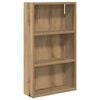 vidaXL Bathroom Wall Cabinet with Shelf Artisian Oak 40 x 14 x 70 cm