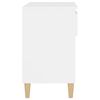 vidaXL Shoe Cabinet White 70x36x60 cm Engineered Wood