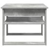 vidaXL Coffee Table Concrete Grey 64 x 54 x 44 cm Engineered Wood