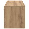 vidaXL Shoe Cabinet Artisan oak 100 x 35 x 38 cm Engineered wood