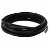 vidaXL Leather Strap Black 200 x 0.3 cm Leather