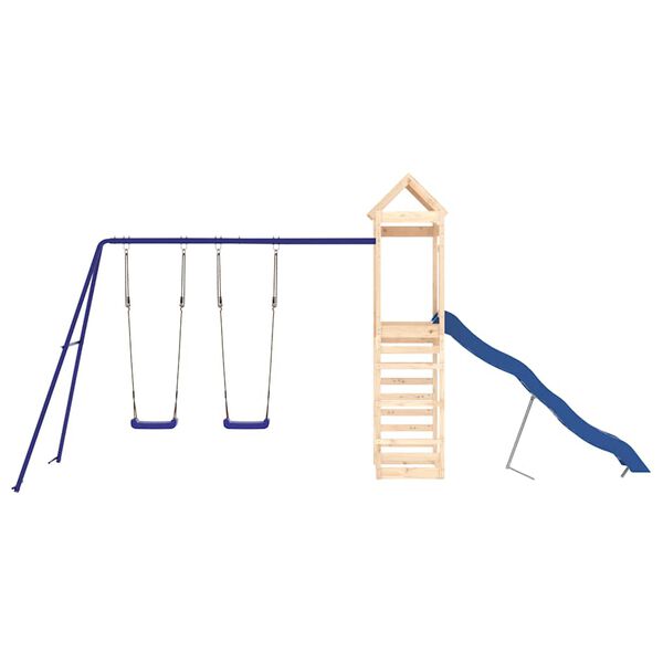 vidaXL Outdoor Playset Solid Wood Pine