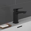SCHÜTTE Basin Mixer RAVEN Matt Black
