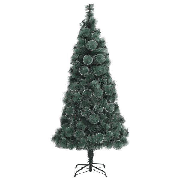 vidaXL Artificial Christmas Tree with Stand Green 240 cm PET