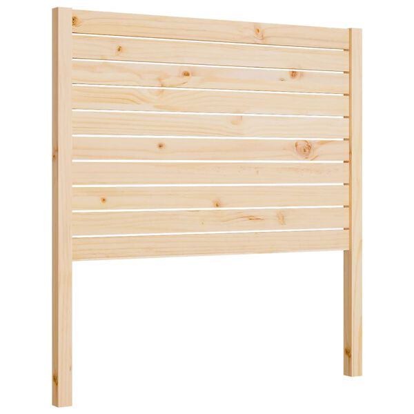 vidaXL Bed Headboard 81x4x100 cm Solid Wood Pine