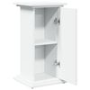 vidaXL Display Stand with Storage White 31x30x60 cm Engineered Wood